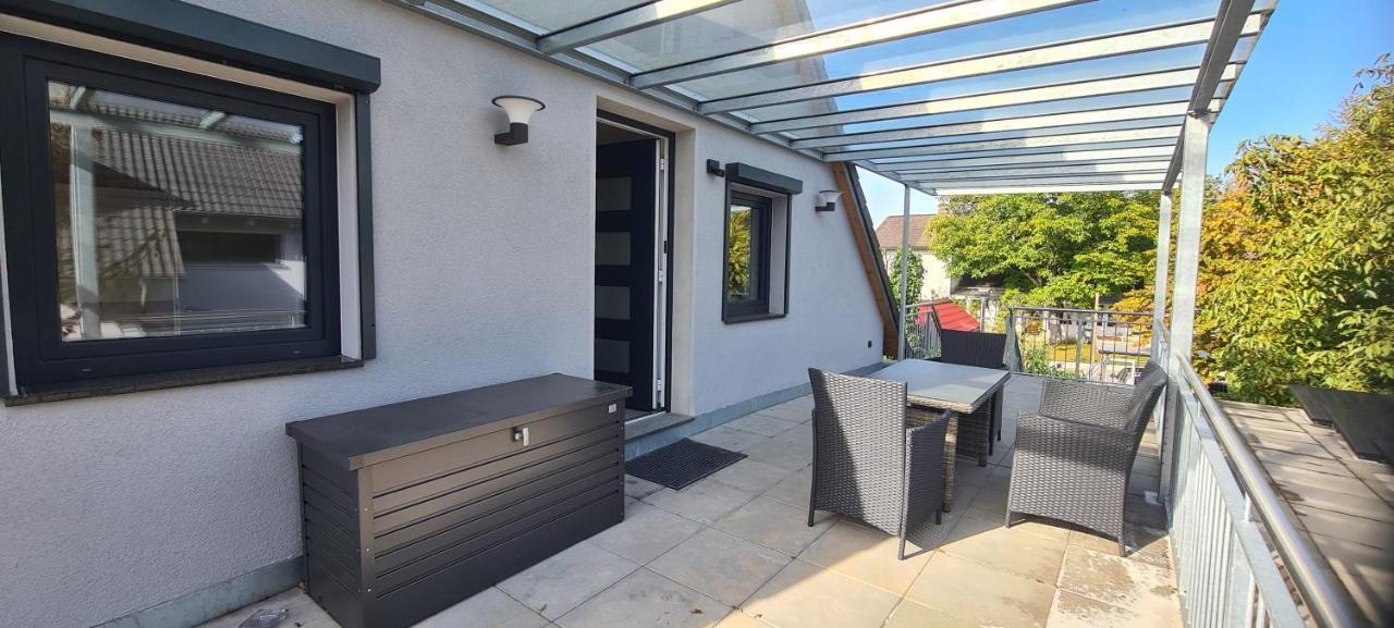 Moderne Ferienunterkunft/Wohnung Burgthann Exteriör bild