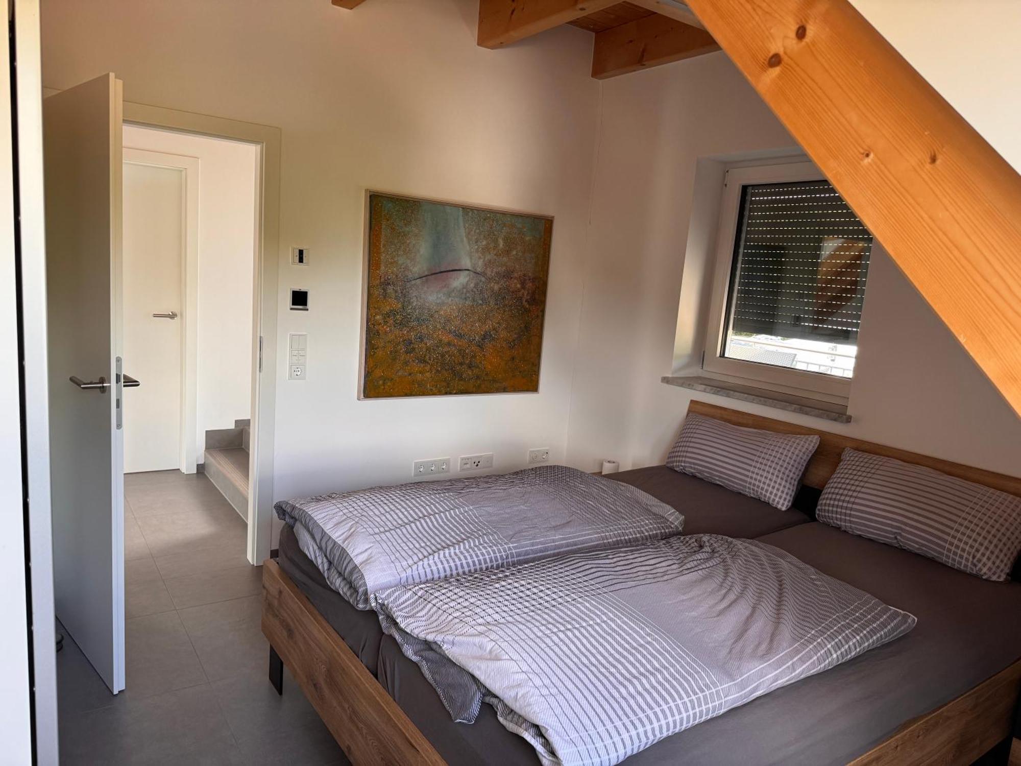 Moderne Ferienunterkunft/Wohnung Burgthann Exteriör bild