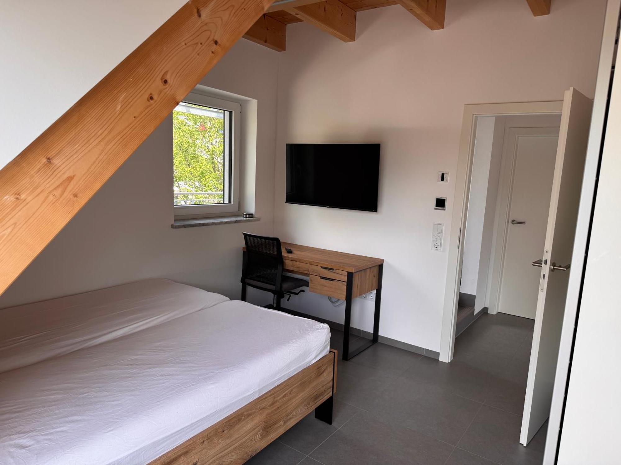 Moderne Ferienunterkunft/Wohnung Burgthann Exteriör bild