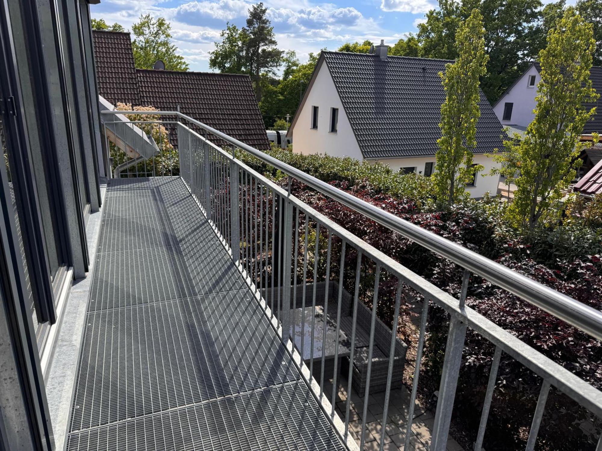 Moderne Ferienunterkunft/Wohnung Burgthann Exteriör bild
